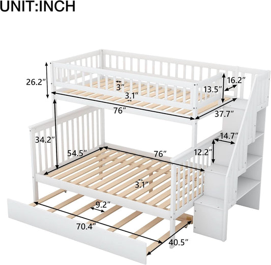Twin Over Full Bunk Bed