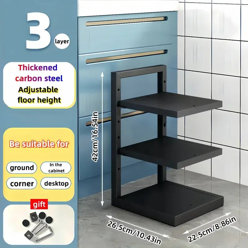 Adjustable Pot Rack Organizer