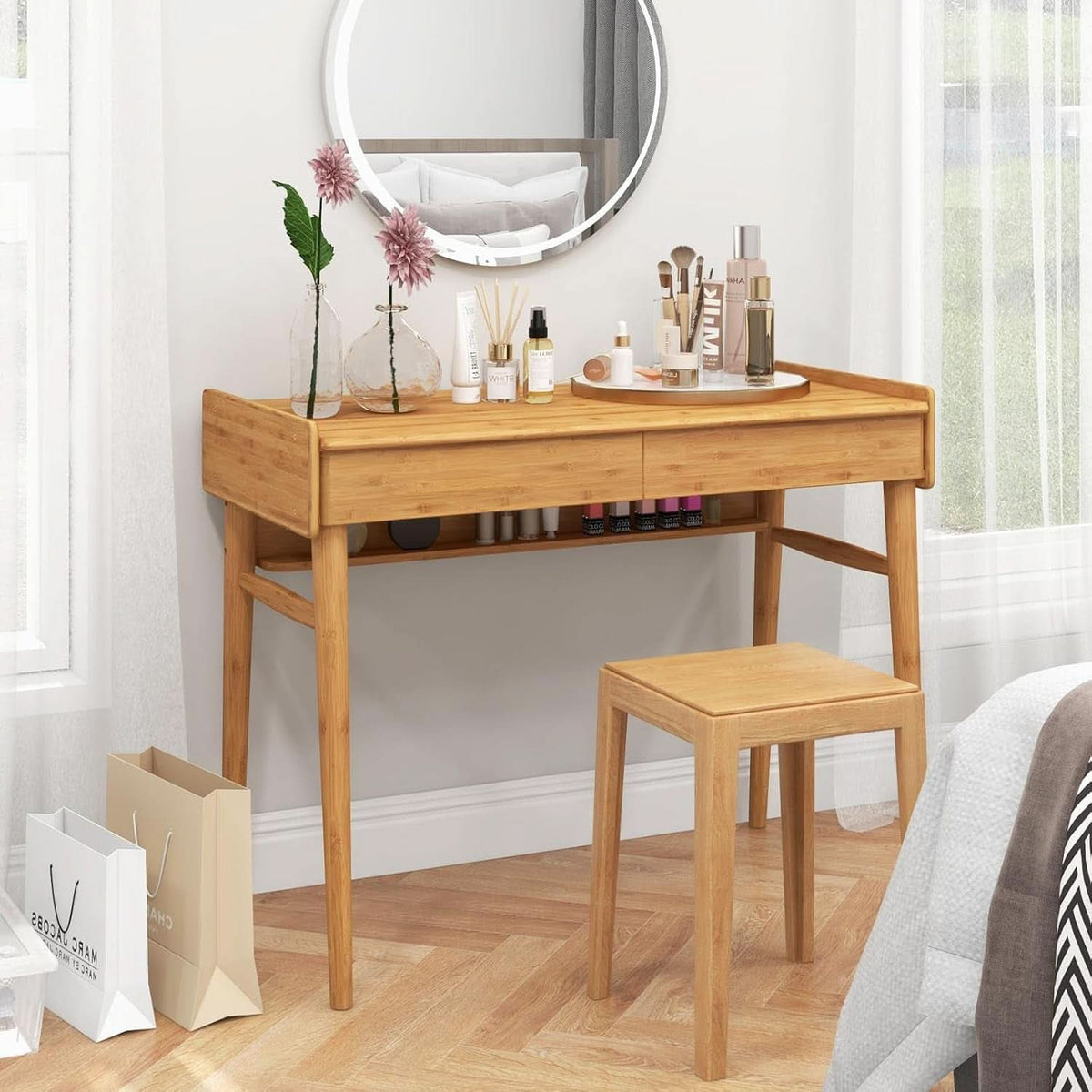 Bamboo Computer Desk