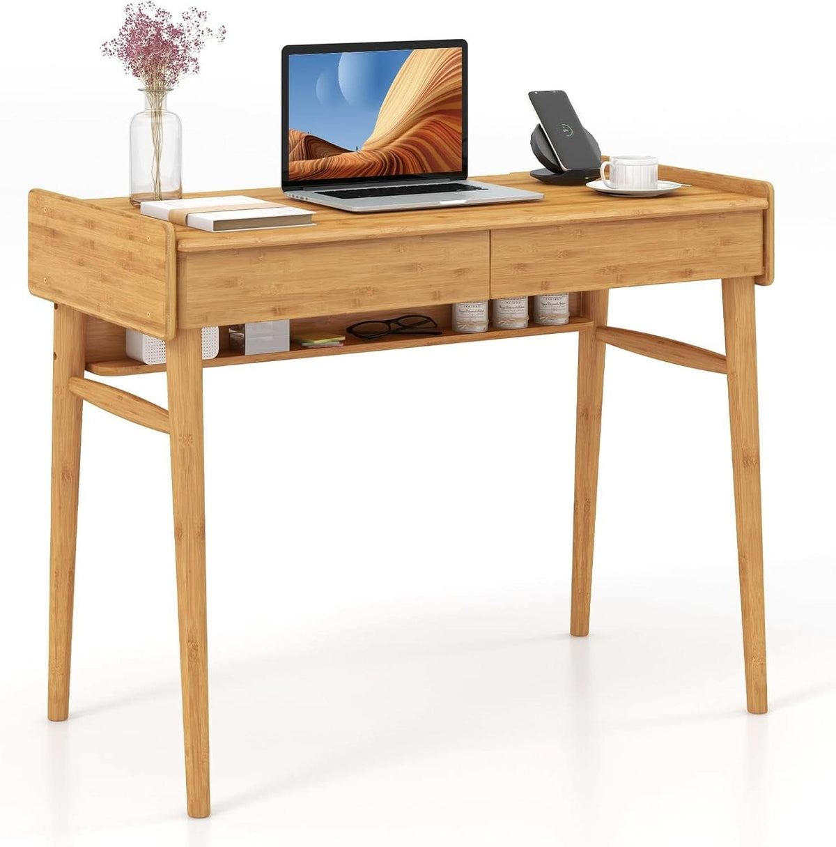 Bamboo Computer Desk