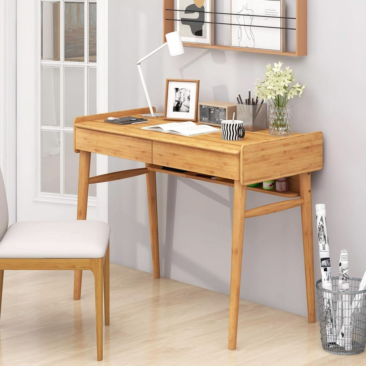 Bamboo Computer Desk